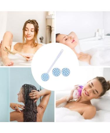 Lotion Applicator Back Cream Scrub Massager - Long Handle Shower Rub Brush for Effortless Application - Buy Online on GoSupps.com