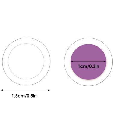 UV Stickers 120 UV Sunscreen Patches UV Test Stickers Patch Sweatproof Self-adhesive Sunny Detection Patch Sun Protection Applicator For Adults And Kids Outdoor Sun Screen transparent to purple - Buy Online on GoSupps.com