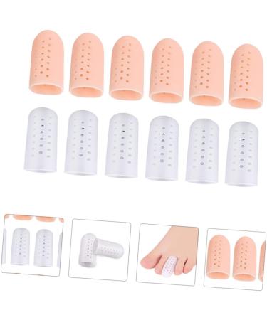 SEWOART 6 Pairs Toe Splitter Foot Protectors - Toe Sleeves for Hammer Toes and Ingrown Nails - High Heel Toe Caps for Pain Relief - Buy Online on GoSupps.com