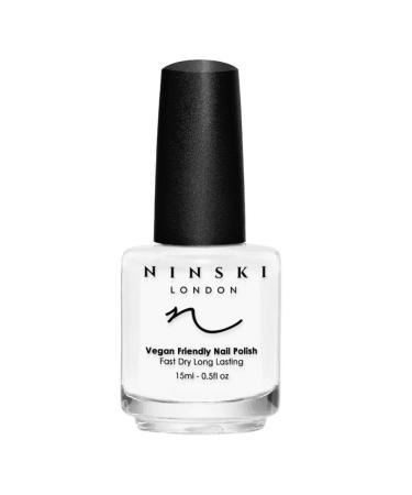 NINSKI NAIL POLISH - Vegan Friendly - Quick Air Dry - CARARRA 15ml