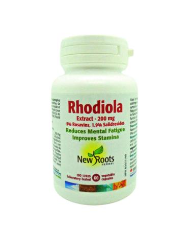 Rhodiola Extract 200 mg 60 vegetable Capsules