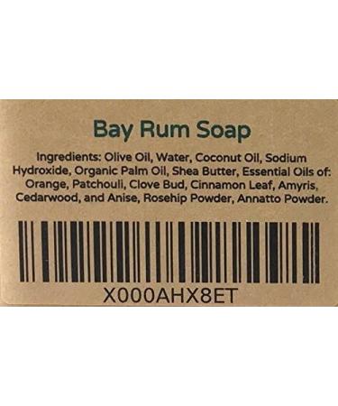 YANKEETRADERS Bay Rum Soap - All Natural Vegan Handmade Soap for Men | 2 Bars - Best International Shipping - Buy Online on GoSupps.com