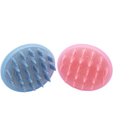 FRCOLOR 2Pcs Hair Care Brush Hair Shampoo Brush Head Massager Bath Massage s Exfoliating Scalp Mens Shampoo Massage Blushing Mens Scratch - Buy Online on GoSupps.com
