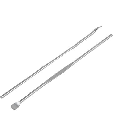 Qtqgoitem Metal Earwax Remover Set - 12pcs Silver Tone Ear Cleaning Curette Earpick | Model: edb25da48d0ef83 - Buy Online on GoSupps.com