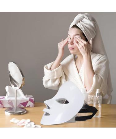 Red Blue Light Therapy Mask - Lightweight LED Facial Treatment for Wrinkles & Acne | Comfortable Silicone Eye Goggles | One-Key Control - Buy Online on GoSupps.com
