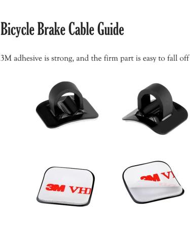 WDHHNP Bike Cable Guide C-Clips for MTB and Road Bike Brake/Derailleur Cables - Buy Online on GoSupps.com