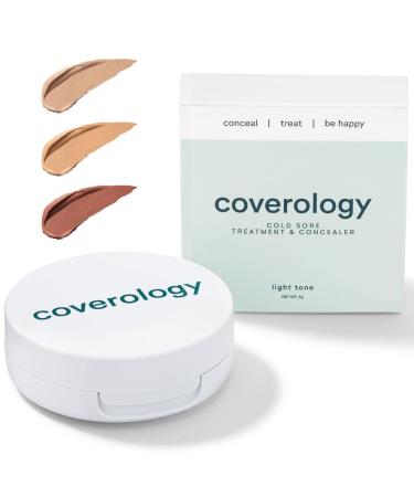 Coverology Cold Sore Treatment is a First of its Kind Lightweight Treatment That Combines Ingredients with The Best Full Coverage Makeup to Help Disguise and Soothe Painful Cold Sores Dark