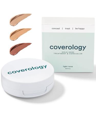 Coverology Cold Sore Treatment is a First of its Kind Lightweight Treatment That Combines Ingredients with The Best Full Coverage Makeup to Help Disguise and Soothe Painful Cold Sores - Buy Online on GoSupps.com