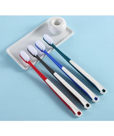 Dr. White Ultra Soft Bristle Toothbrush - Travel Toothbrush for Sensitive Gums - 4 Count - Buy Online on GoSupps.com