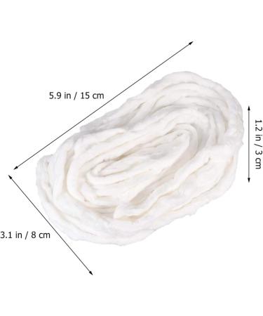 Milist Cotton Balls - 2 Packs Cotton Coil Strips for Nail Art Hairdressers & Makeup | International Shipping Available - Buy Online on GoSupps.com