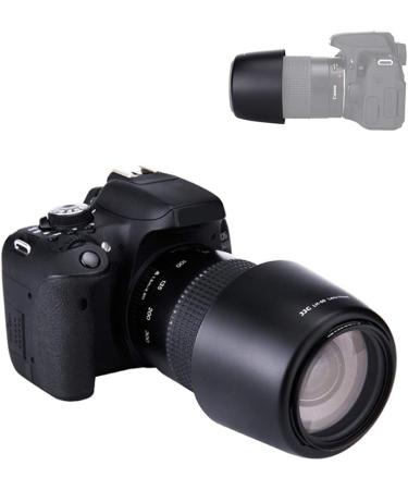 JJC Lens Hood for Canon EF 75-300mm & EF-S 55-250mm f/4-5.6 II - Replaces Canon ET-60, Black - Buy Online on GoSupps.com