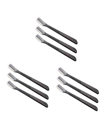 FRCOLOR 36 Pcs Eyebrow Eyebrow Razor Eyebrow Cutter Safety Eyebrow Trimmer Eyebrow Shaper Eyebrow Shaving Razor Cosmetic Eyebrow Face Hair Remover Eyebrow Remover Miss Shave Manual Mx3pcs Blackx3pcs