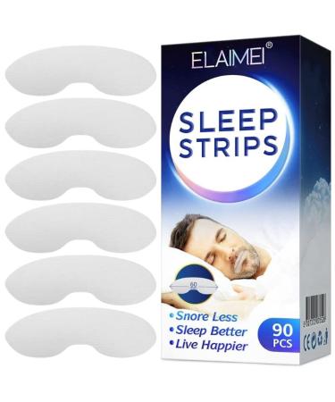 Madi Kay Designs Sleep Strips Advanced Gentle Mouth Tape for Better Nose Breathing Nighttime Sleeping Mouth Breathing and Loud Snoring