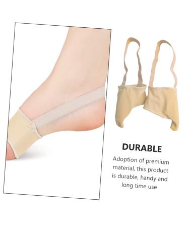 Lurrose Bunion Protector Sleeve - 1 Pair Silicone Gel Cover for Bunion Relief & Toe Separation - Hammer Toe Straightener Splint - Overlapping Care Pad for Men and Women - 22x7.5cm - Buy Online on GoSupps.com