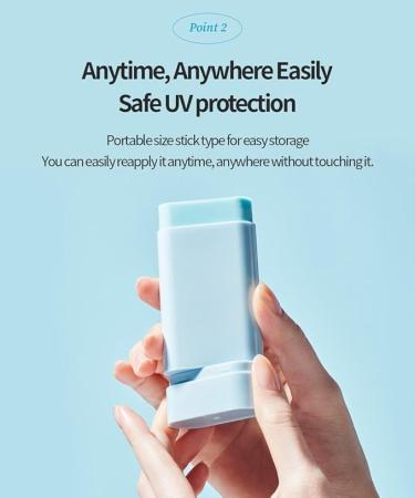 Cotton Soft Sun Stick SPF50 PA++++ | Vegan Korean Sunscreen | No White Cast | Lightweight & Hydrating | Broad Spectrum Facial Protection - Buy Online on GoSupps.com