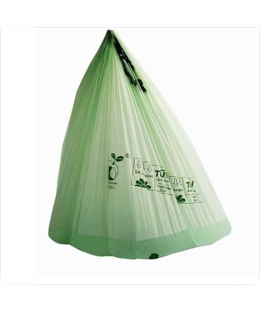 Garbage Bag Biodegradable PLA Corn Starch Kitchen Household Compostable Eco-Friendly Plant-Based Recycled Trash Bags for Bathroom Office Bins 8l (14 Silk*40*38cm) - Buy Online on GoSupps.com