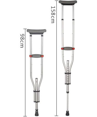 Crutches for Adults Underarm Underarm Crutches for Adjustable Lightweight Aluminum Adjustable Folding Armpit Crutches Crutches for Disabled Elderly for Adults and Teenager Great fo Lucky Star - Buy Online on GoSupps.com
