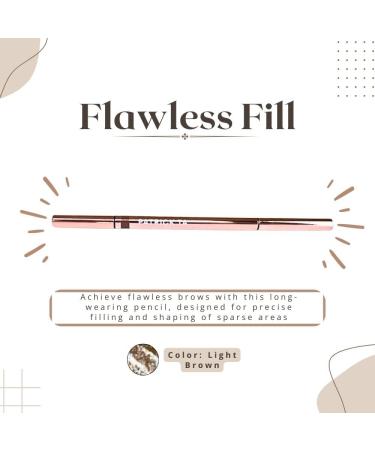 PATRICK TA Major Brow Defining Pencil Light Brown - Flawless Eyebrow Definition for All Skin Types | International Shipping Available - Buy Online on GoSupps.com