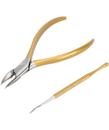 ANKROYU Toenail Clippers Cuticle Trimmer Stainless Steel Thick and Ingrown Nails Cutter Toe Nail Clipper Pedicure Manicure Tools for Fingernails(A) - Buy Online on GoSupps.com