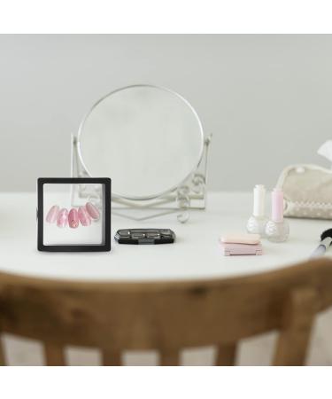 Minkissy 5-Piece Clear Floating Jewelry Organizer | Armor Storage Box for Nail Tips & Earrings | 3D Craft Display Holder - Buy Online on GoSupps.com