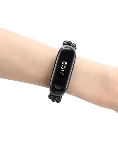 Ruirdot Handmade Elastic Pearl Bracelet for Mi Band 5/6 - Stylish Replacement Wristband for Women & Girls - Buy Online on GoSupps.com