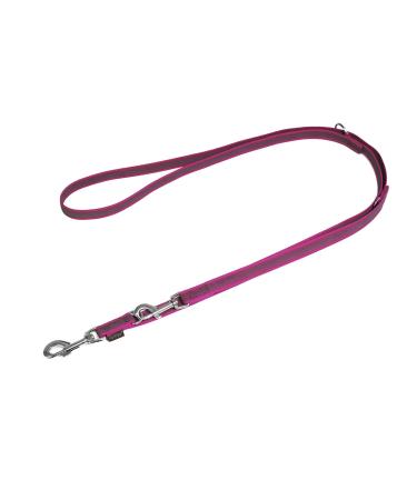 Mystique Rubberized Leash 20mm Standard Carabiner Purple 2m 2m purple