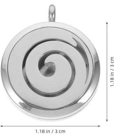 Healeved Diffuser Necklace Charms - Aromatherapy Pendant Jewelry for Women | Hollow Oil Diffuser Necklace for Relaxation & Wellness - Buy Online on GoSupps.com