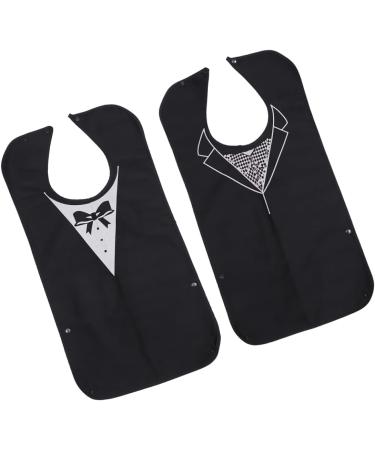 4 Pcs Elderly Bibs Adult Bib Reusable Bib Eating Bibs Dinner Bibs for Adults Bibs for Men Portable Adult Eating Cloth Senior Adult Pinny Clothes Protector Polyester/168 - Buy Online on GoSupps.com