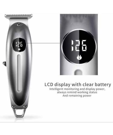 Professional Hair Clippers & Beard Trimmer for Men - Rechargeable Metal Facial Hair Clipper for Precision Grooming - Buy Online on GoSupps.com