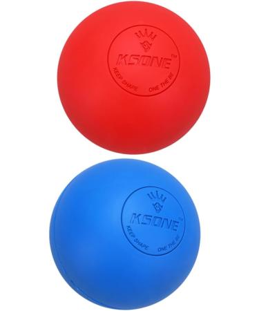 Fomiyes Yoga & Massage Ball Set | 4-Piece Muscle Relaxation & Foot Exercise - Deep Tissue Lacrosse Balls for Fascia Release - Buy Online on GoSupps.com