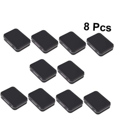 NUOBESTY 8pcs Box Jewelry Boxes Storage Cubes with Lid Mini Tea Tins Mini Rectangular Tin Candy Box Rectangle - Buy Online on GoSupps.com