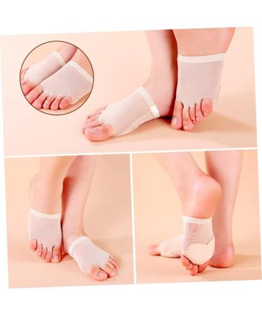 Toddmomy Thong Toe Paws Belly Dance Shoes - Half Sole Ballet Footwear for Fitness & Performance - Medium Size - Buy Online on GoSupps.com