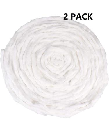 Exceart 2-Pack Hairdressing Cotton Strips & Balls - Ideal for Manicure Permanent Waves & Vapor - High-Quality Cotton Supplies - Buy Online on GoSupps.com
