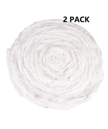 Exceart 2 Packs Cotton Beauty Coil Strip Balls - Makeup Hairdressing Manicure Accessories (White) | International Shipping Available - Buy Online on GoSupps.com