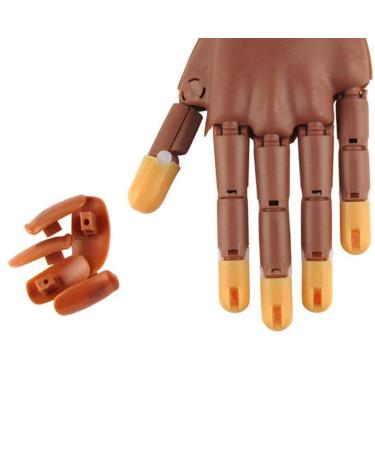Minkissy 200 Nail Tips - Practice Nail Trainer Tips for Manicure & Nail Art - Perfect for Nail Training & Accessories - Buy Online on GoSupps.com