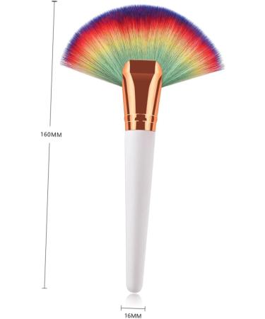 Didiseaon Powder Brush Makeup Brush for Woman Professional Makeup Brush Cosmetics Brush Flame Brush Major Wooden - Buy Online on GoSupps.com