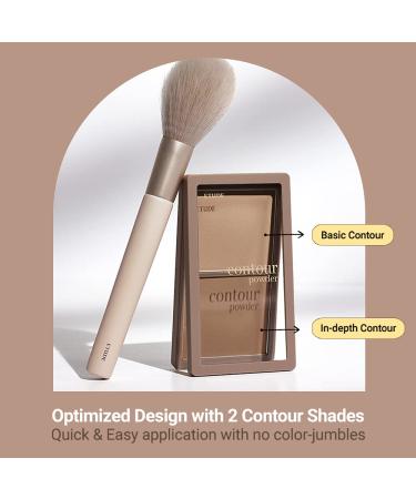 ETUDE Contour Powder 02 Inventor | Bronzer and Contour Palette for Effortless Face Definition | Smooth Velvety Texture | Natural Look - Buy Online on GoSupps.com