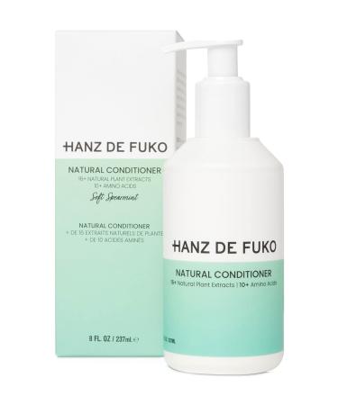 Hanz de Fuko Premium Natural Conditioner   Sulfate and Paraben Free   Fights Dandruff and Scalp Irritation   16+ Natural Plant Extracts  8 oz.