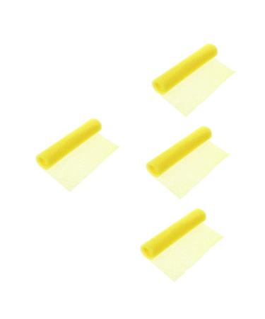 FRCOLOR 4pcs Bath Towel Tight Weave Skin Smoother Shower Back Washer Back Washcloths Exfoliating Body Towel Bathing Back Scrubber Net Bath Scrubber Bath Sponge Nylon Wash Cloth Man Clean