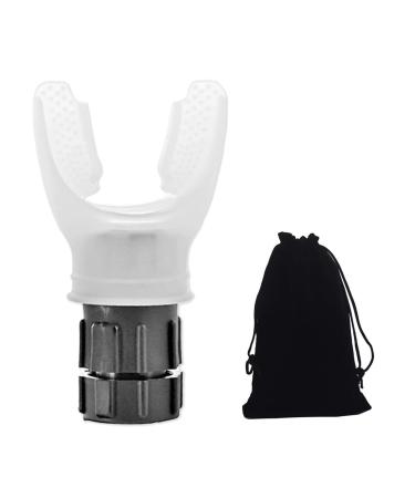 Breathing Trainer Iron Lung Breath Trainer Improve Lung Capacity Adjustable Resistance Lung Exerciser Device Portable Handheld Lung Expansion Training Tool with Storage Bag