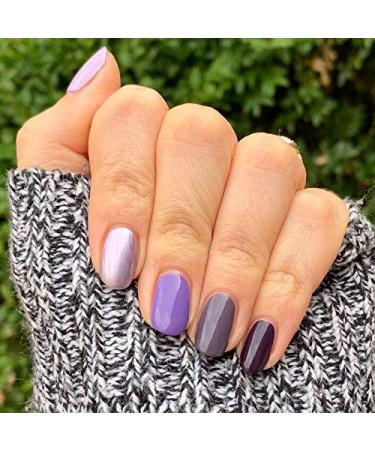 Vishine Gel Nail Polish Kit - 6 Colors Purple Series | Violet Lilac & Grape Nail Gel for DIY Home Manicure - Buy Online on GoSupps.com