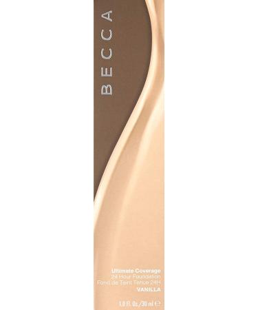Becca Ultimate Coverage 24HR Foundation - Vanilla 1.0 fl oz | Long-lasting, Full Coverage Makeup - Buy Online on GoSupps.com
