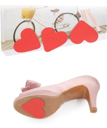 FOMIYES Anti-Slip Sole Stickers for High Heels - 4 Pairs Adhesive Shoe Sole Protectors | Non-Slip High-Heeled Shoe Pads - Buy Online on GoSupps.com