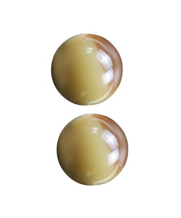 Healeved 2st Horn Fitness Ball Health massage balls Mini massage ball spiky massage ball balls to strengthen the wrist Meditation balls Tool Horns Immination of Horn