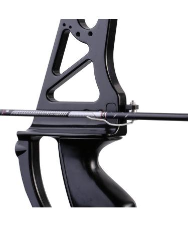 BICASTOR Magnetic Arrow Rest - Aluminum Alloy, Adjustable Backside Archery Rest for Recurve Bow Barebow - Buy Online on GoSupps.com