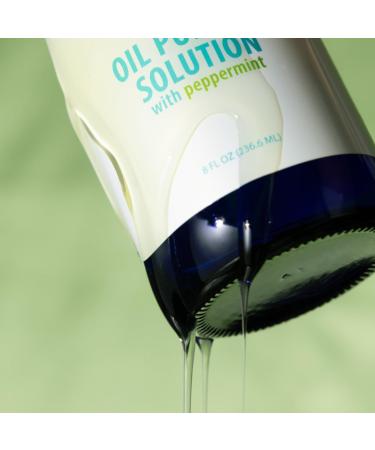 PurO3 Ozonated Oil Pulling Solution - Organic Coconut Oil for Teeth & Gums Non-Toxic with Peppermint 8 oz - Pure Ozone Infused Oral Care - Buy Online on GoSupps.com