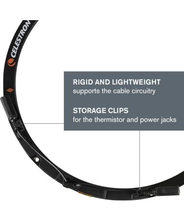 Celestron Dew Heater Ring - Aluminum Dew Prevention for 8 Schmidt-Cassegrain, EdgeHD, RASA Telescopes - Buy Online on GoSupps.com