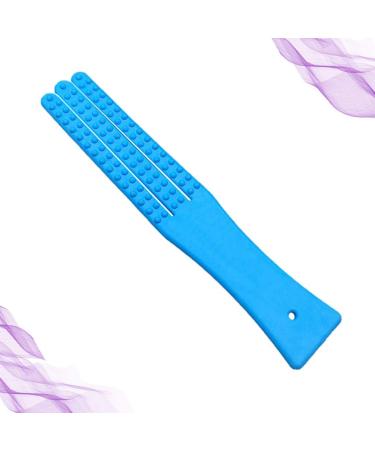 Portable Body Scraping Massage Tool - Manual Massage Hammer & Back Device | Handy Blue Massage Panel for Relaxation - Buy Online on GoSupps.com