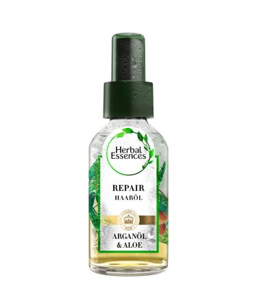 Herbal essences pure: Renew Repair Hair oil with argan oil and aloe vera hair care argan oil hair care gloss hair care dry hair argan oil aloe vera hair without silicone animal test 100 ml - Buy Online on GoSupps.com