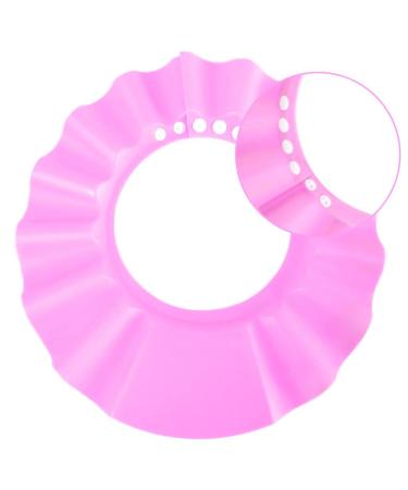 HOOYEE Adjustable Bath Cap for Kids - Pink | Shower and Shampoo Protection for Toddlers and Babies - Buy Online on GoSupps.com